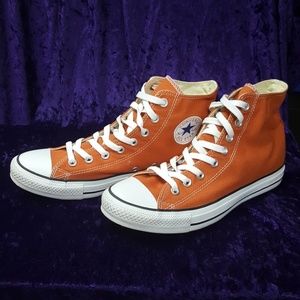 Converse All Star High Tops - Rust Orange